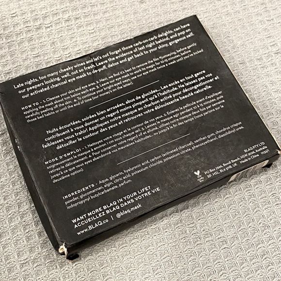 ToGoSpa Bamboo Charcoal Under Eye Repair Mask - Picture 4 of 7